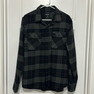 BRIXTON Bowery Flannel  Size: Medium